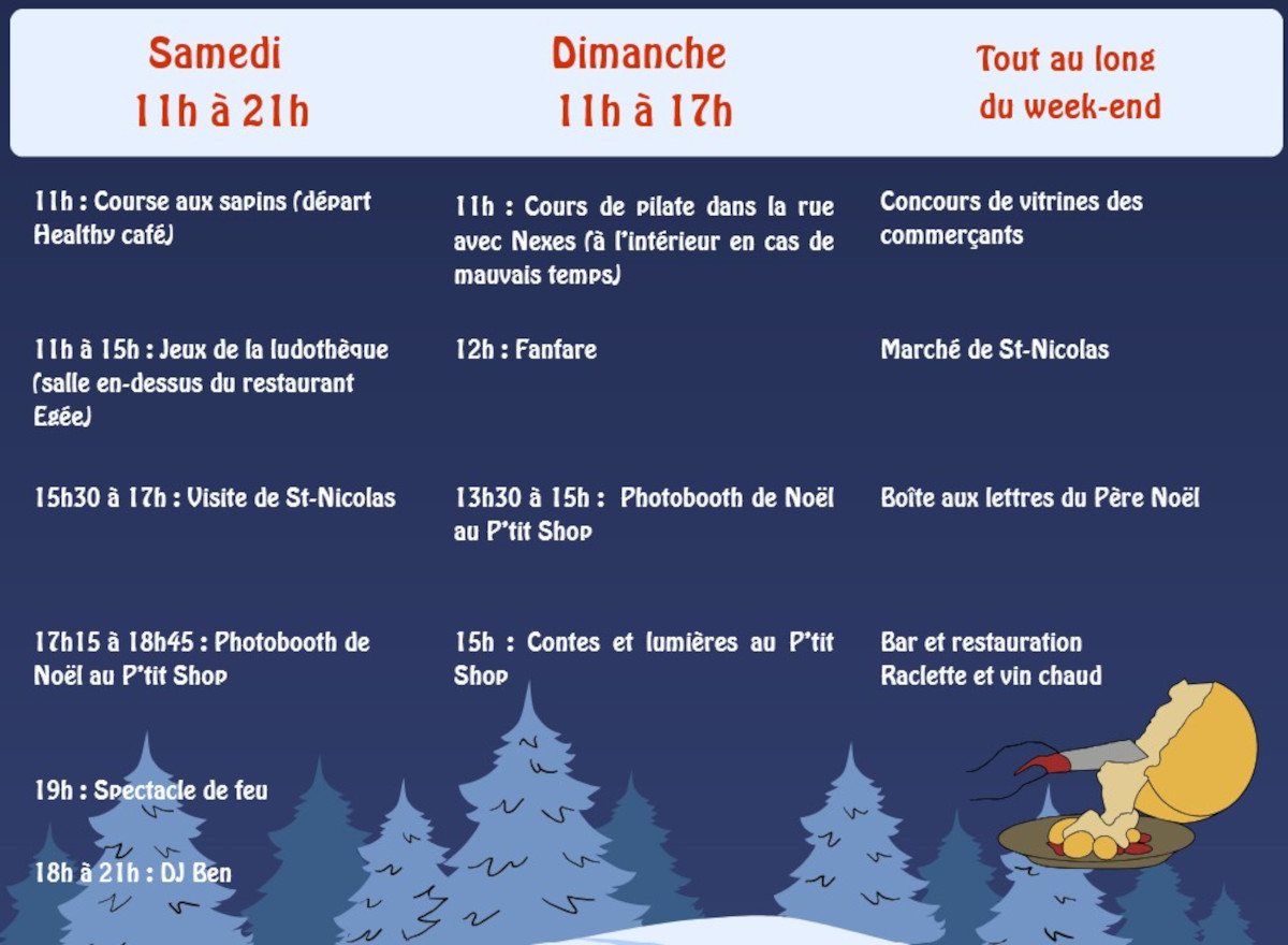 Programme de la St-Nicolas